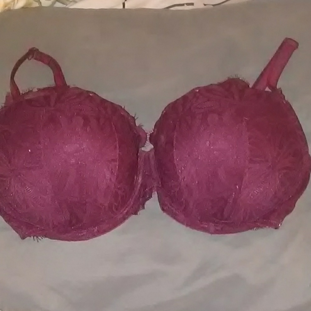 Pink Lace Bra